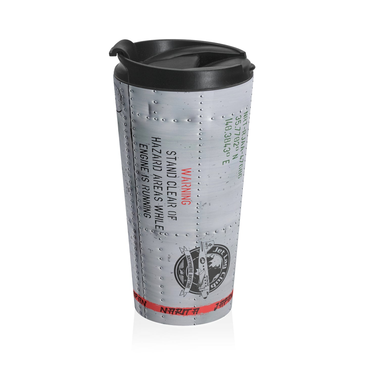 Jet Lag Club® Fuselage Tumbler 15oz