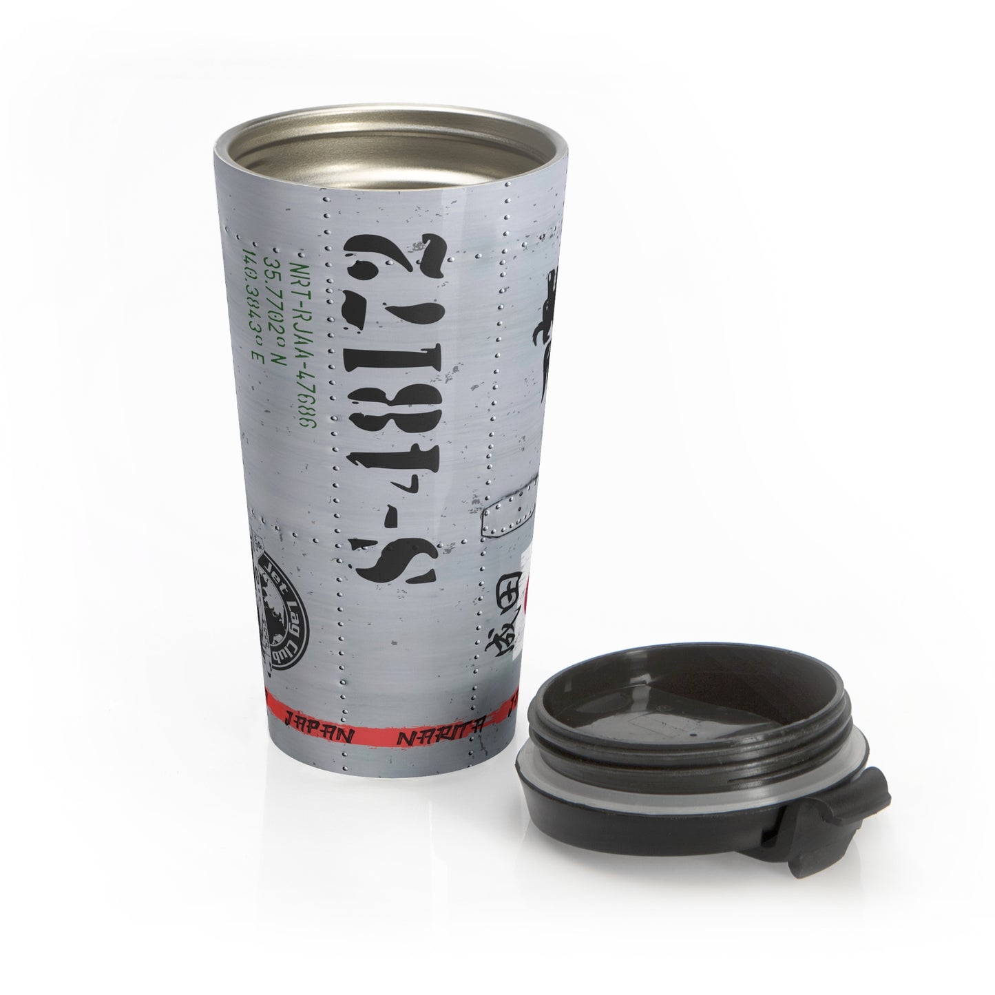 Jet Lag Club® Fuselage Tumbler 15oz