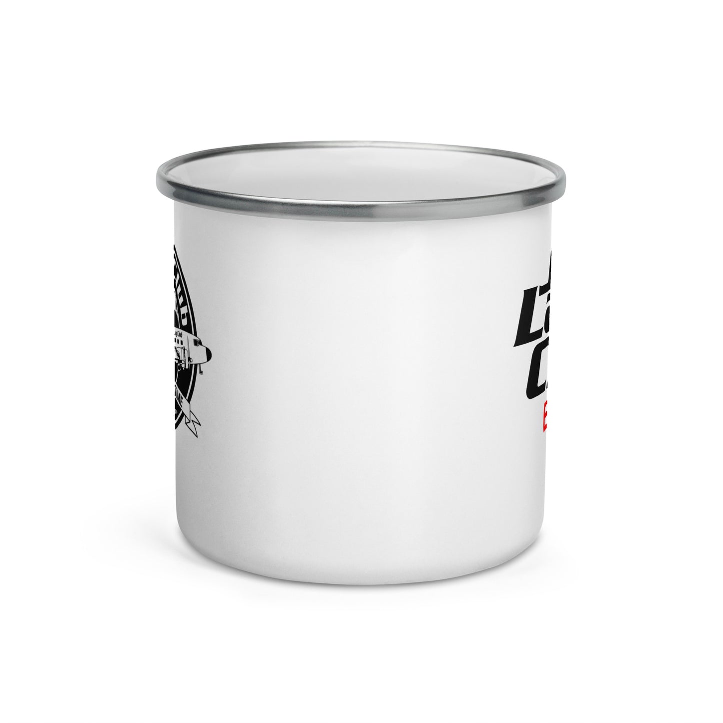 Jet Lag Club® New Wave Enamel Mug
