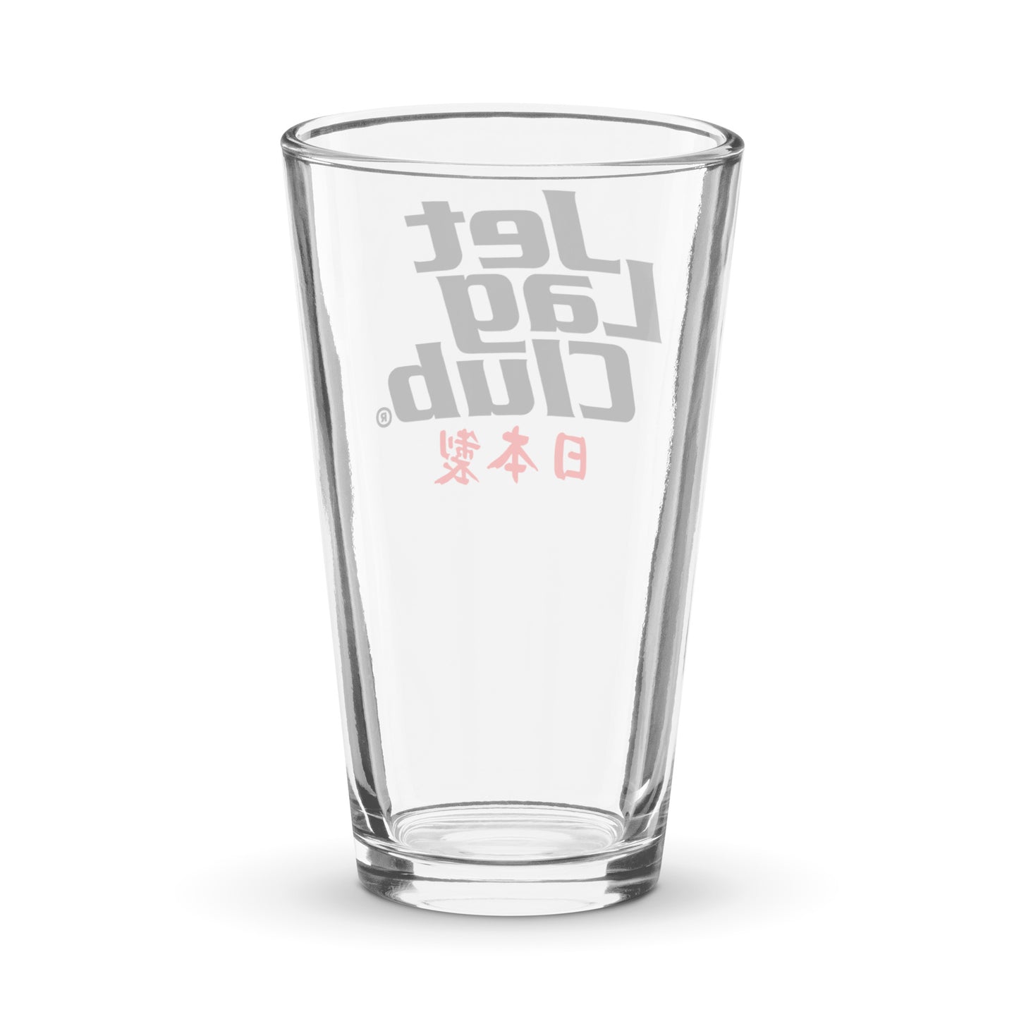 Jet Lag Club® New Wave Pint Glass 16oz