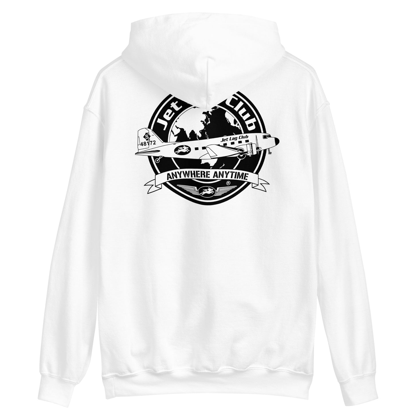 Jet Lag Club® Flying Dogs Hoodie
