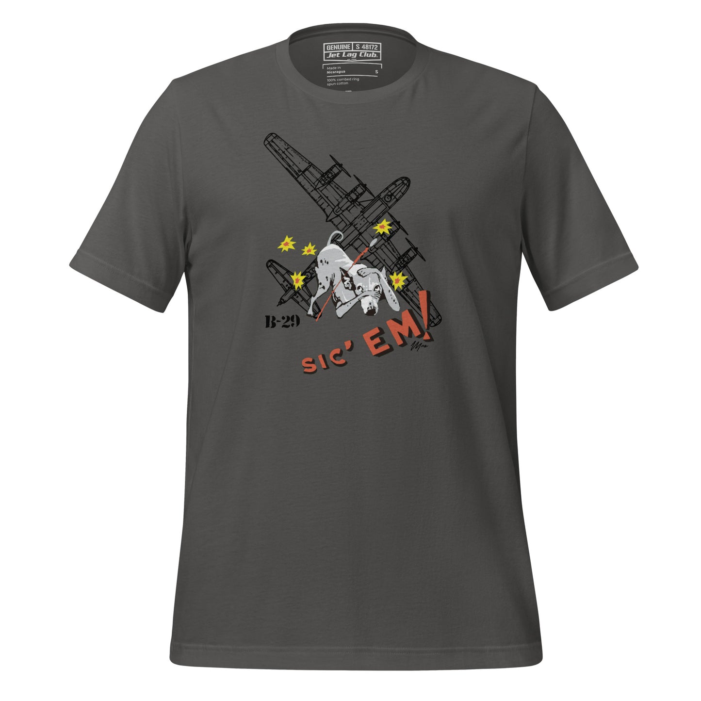 Jet Lag Club® Inop Sic' Em T-shirt