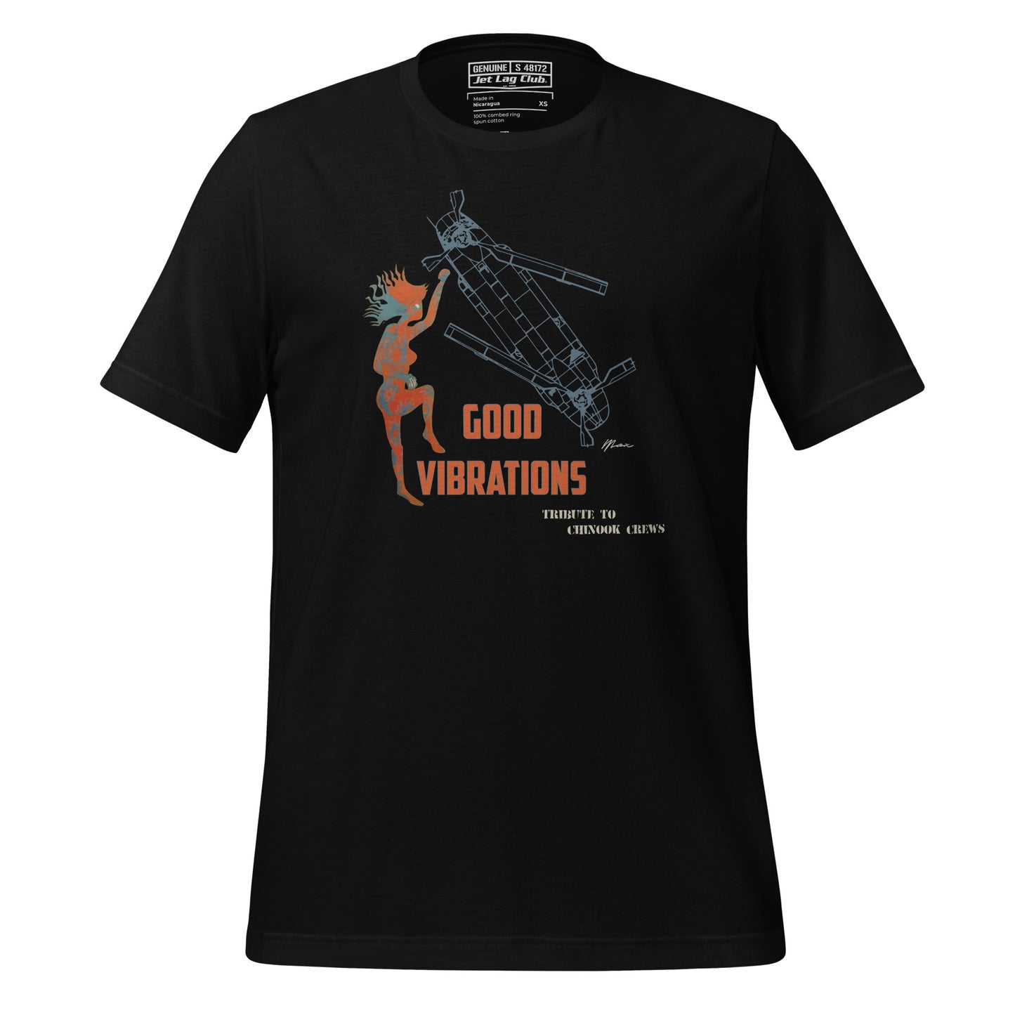 Jet Lag Club® Good Vibrations T-shirt