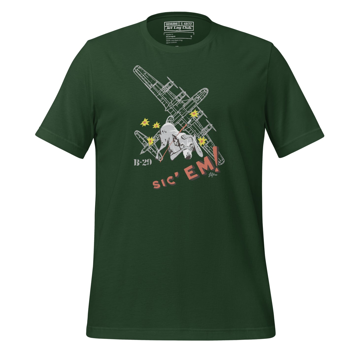 Jet Lag Club® Inop Sic' Em T-shirt