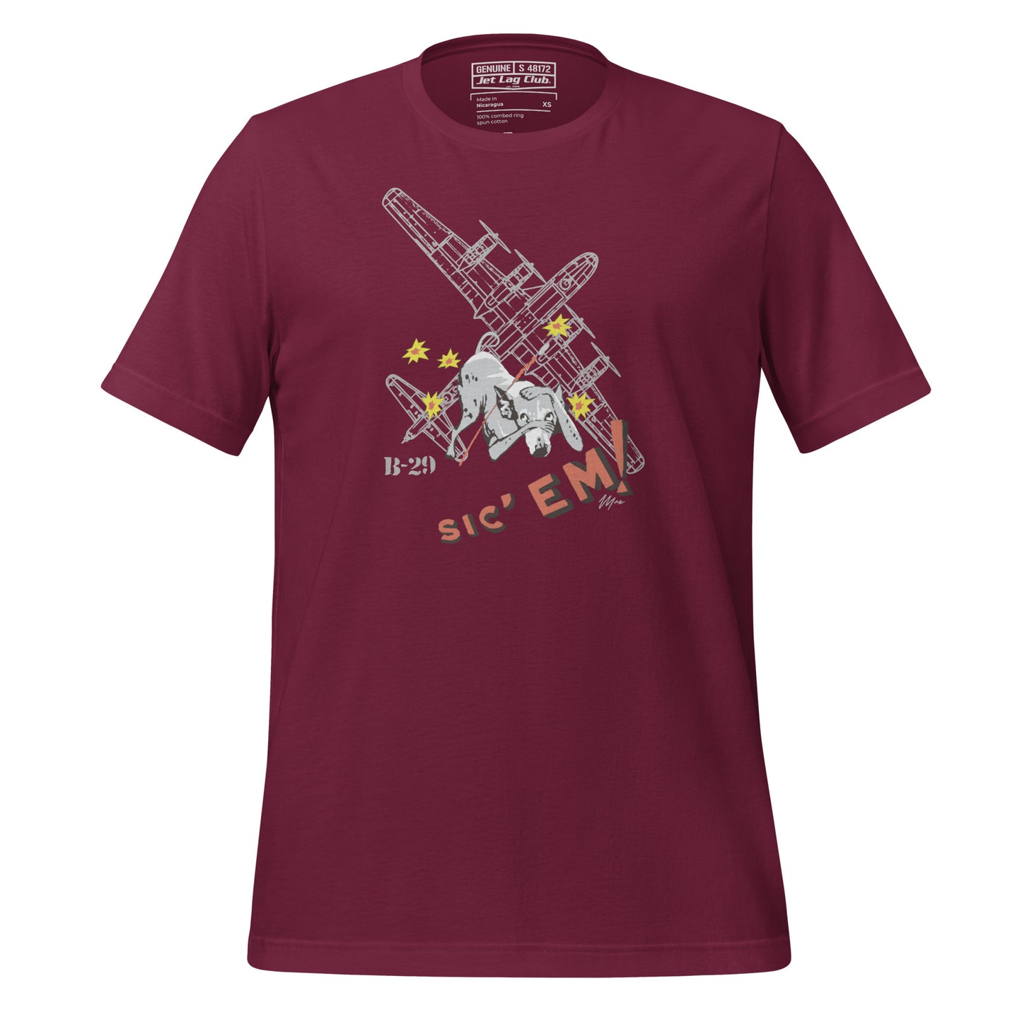 Jet Lag Club® Inop Sic' Em T-shirt