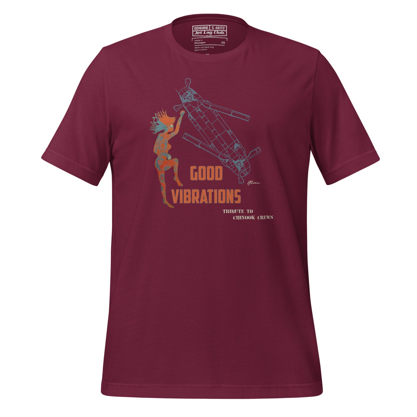 Jet Lag Club® Good Vibrations T-shirt