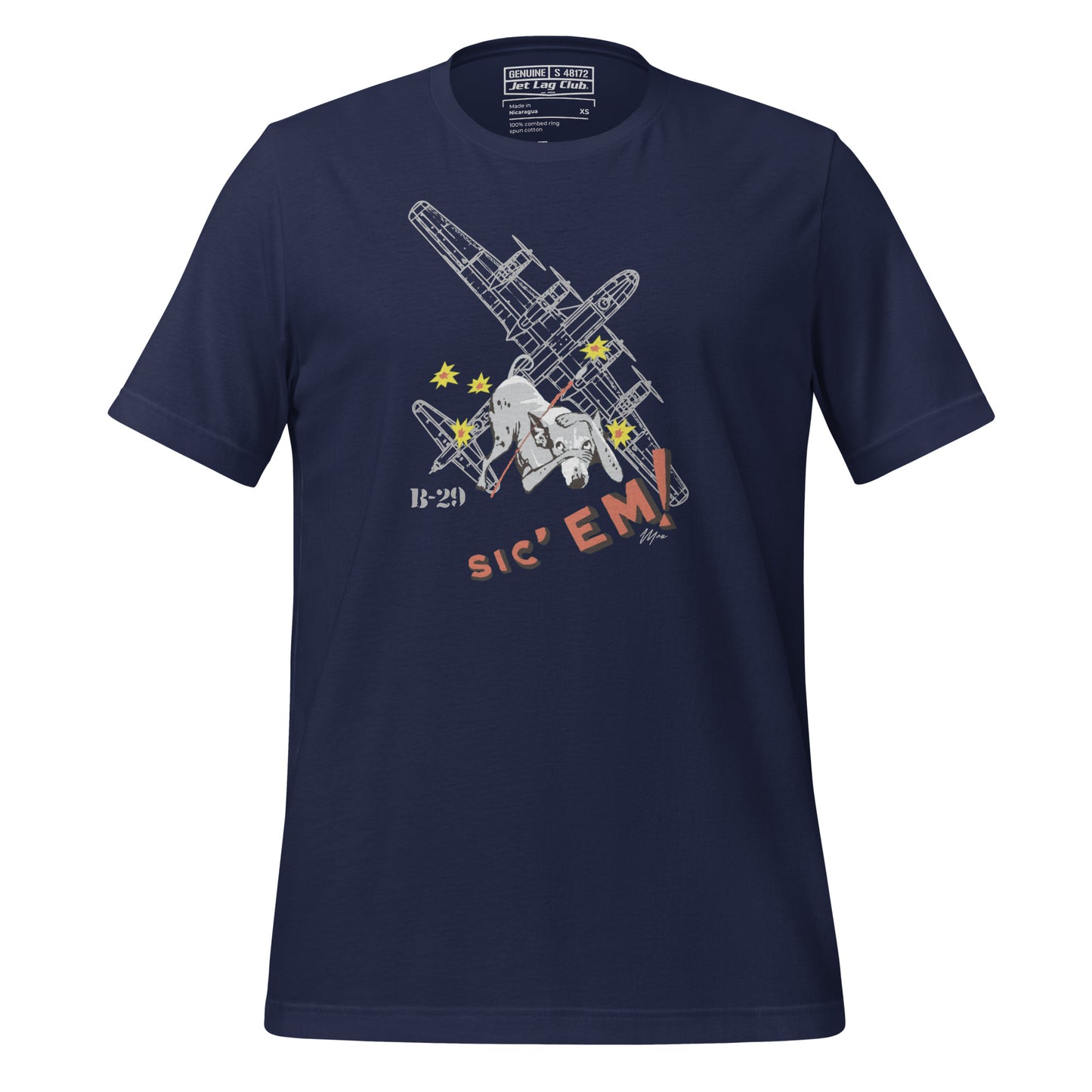 Jet Lag Club® Inop Sic' Em T-shirt