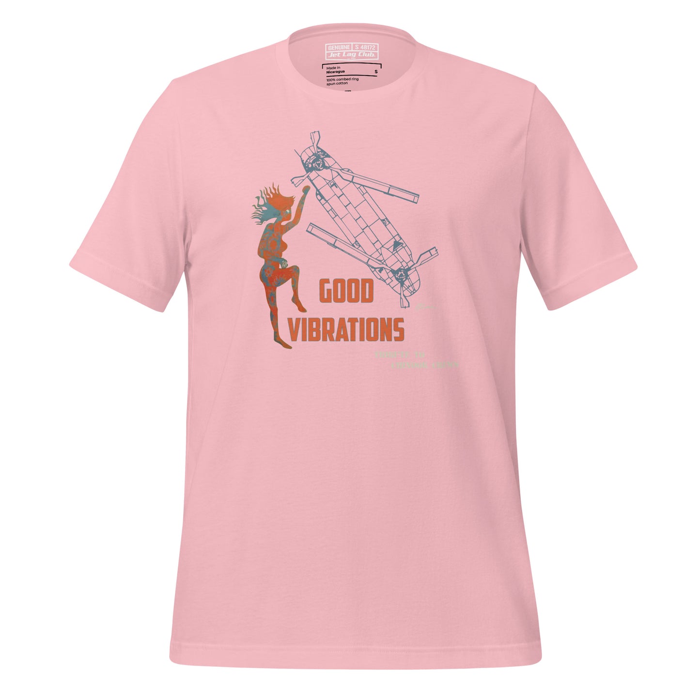 Jet Lag Club® Good Vibrations T-shirt