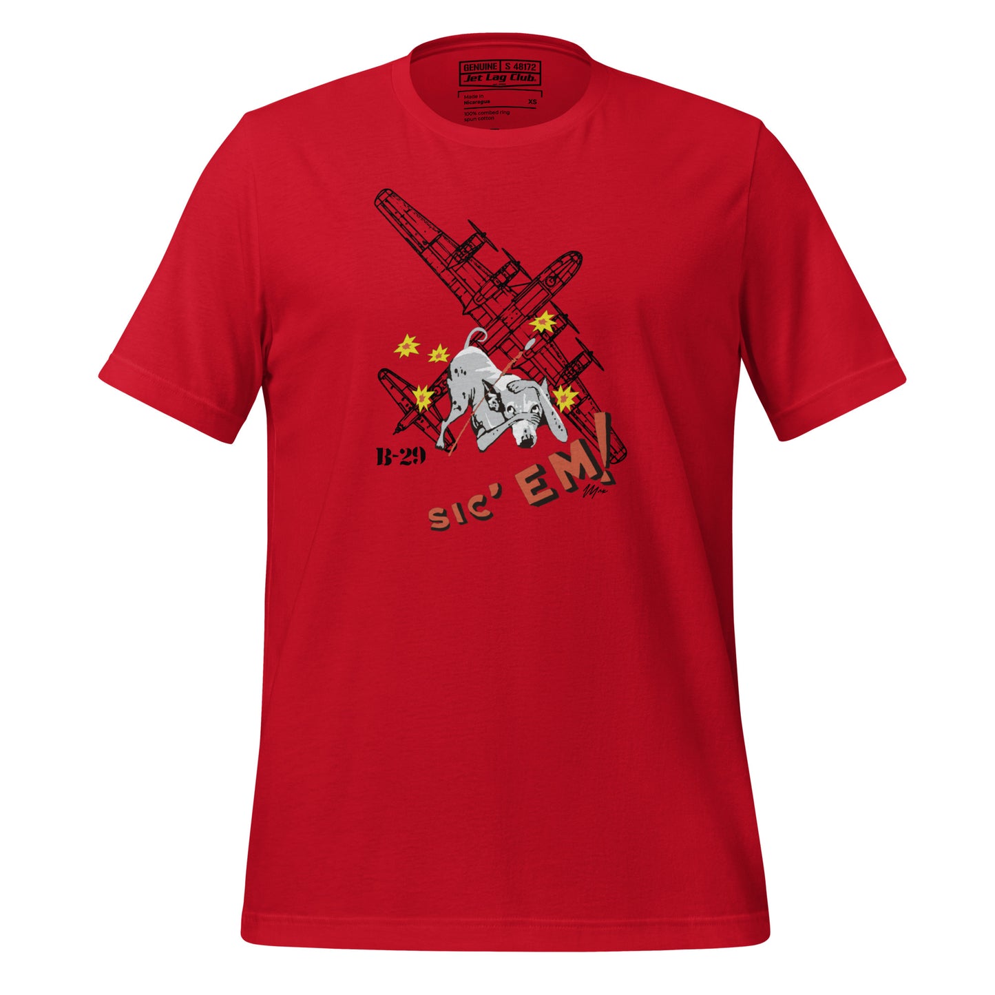 Jet Lag Club® Inop Sic' Em T-shirt