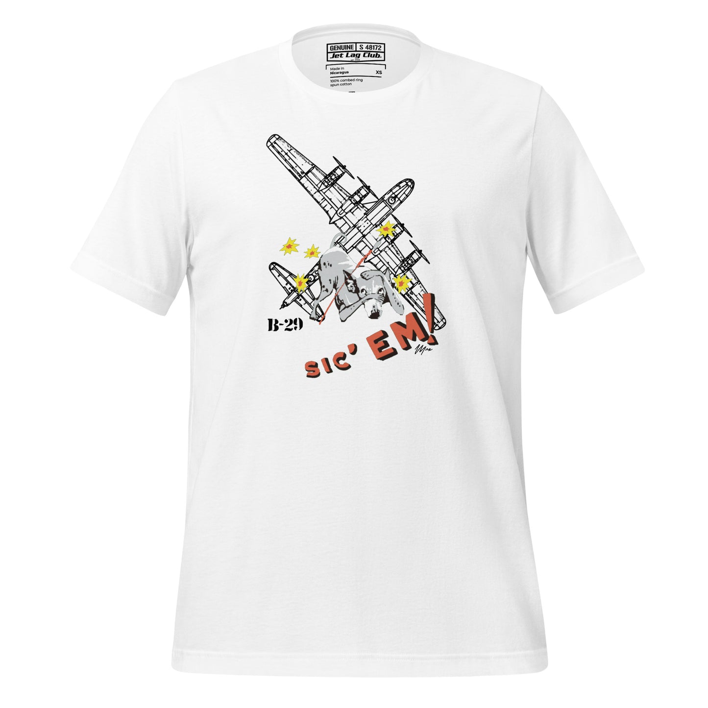 Jet Lag Club® Inop Sic' Em T-shirt