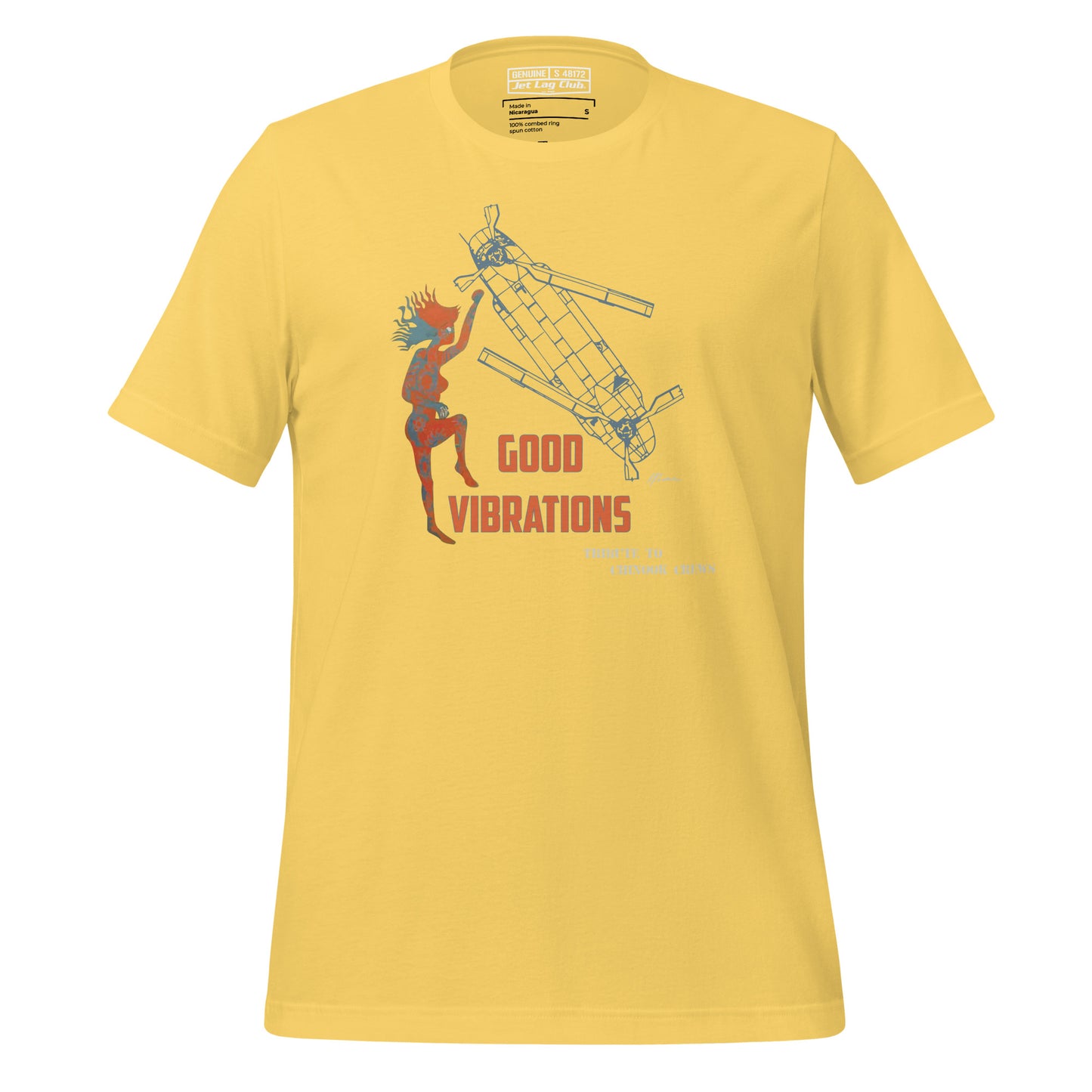 Jet Lag Club® Good Vibrations T-shirt