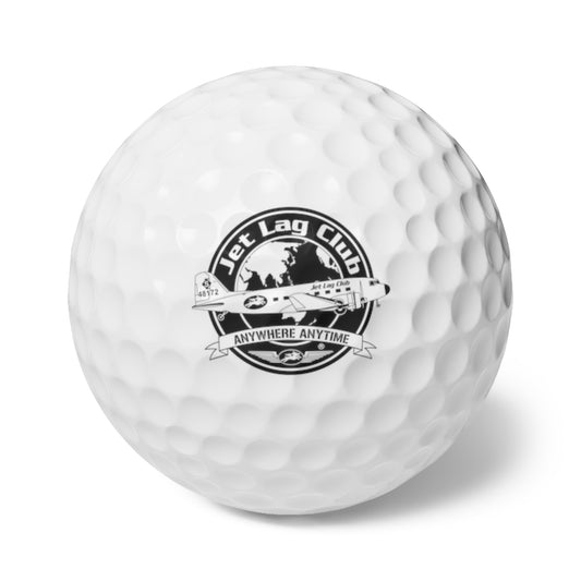 Jet Lag Club® Golf Balls (6pcs)