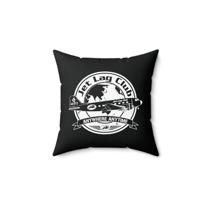 Jet Lag Club® Square Pillow