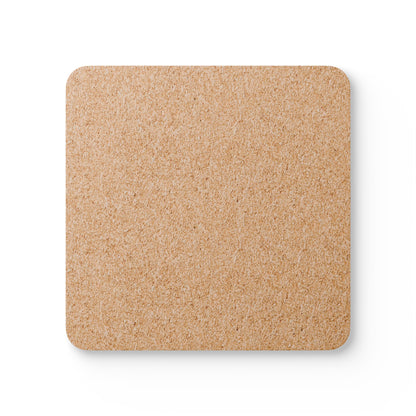 Jet Lag Club® Logo Cork Coasters x4