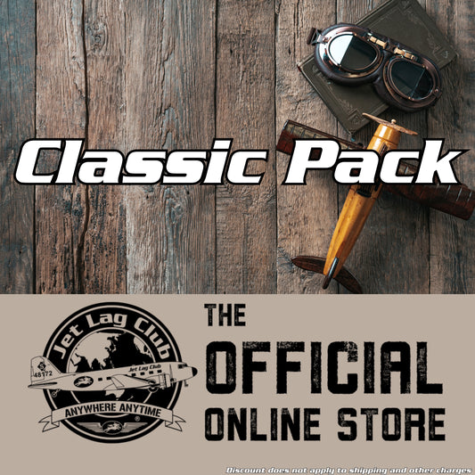 Jet Rails Merchandise Aviation Bundles & Gift Sets | Jet Lag Club®