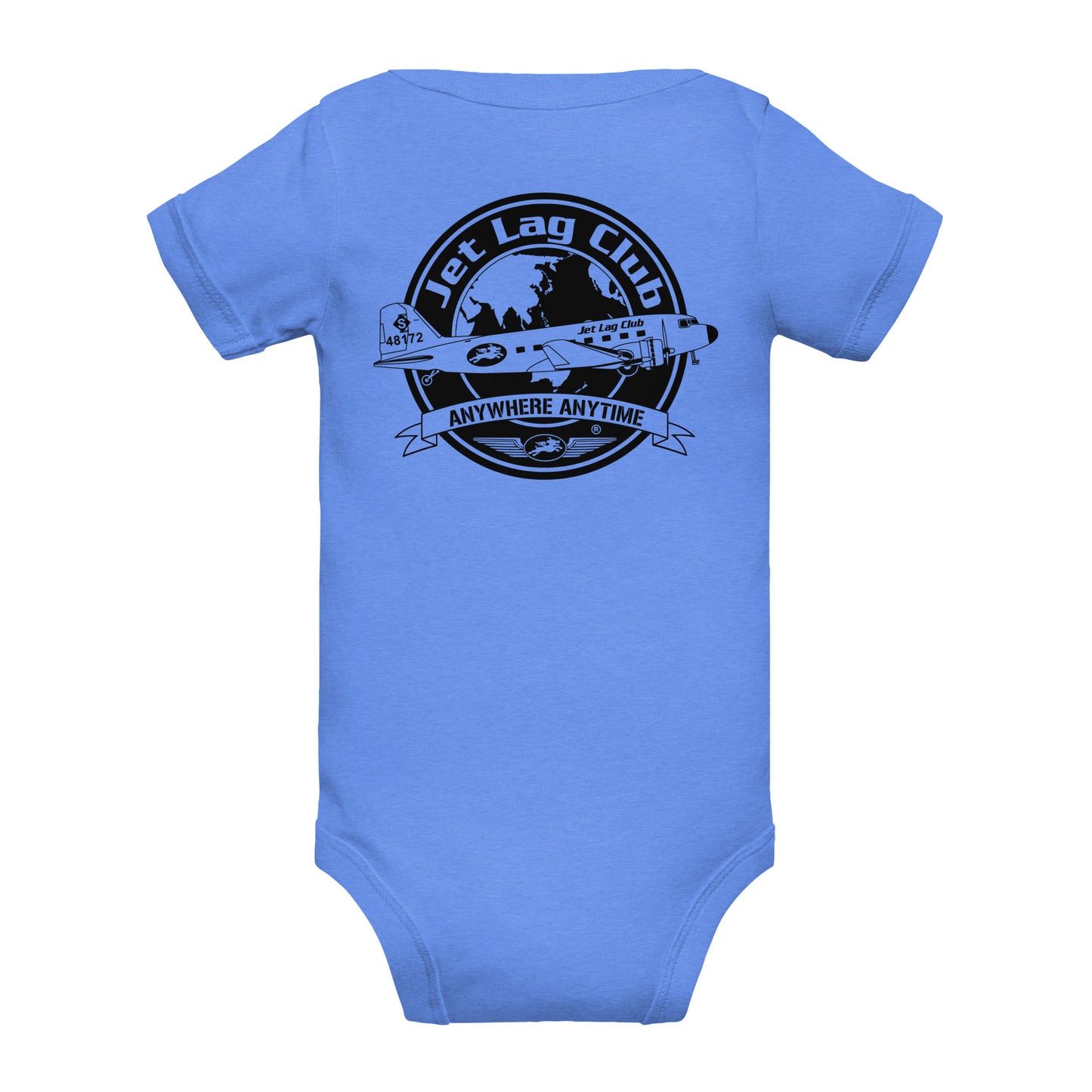 Jet Lag Club® Flying Dogs Onesie