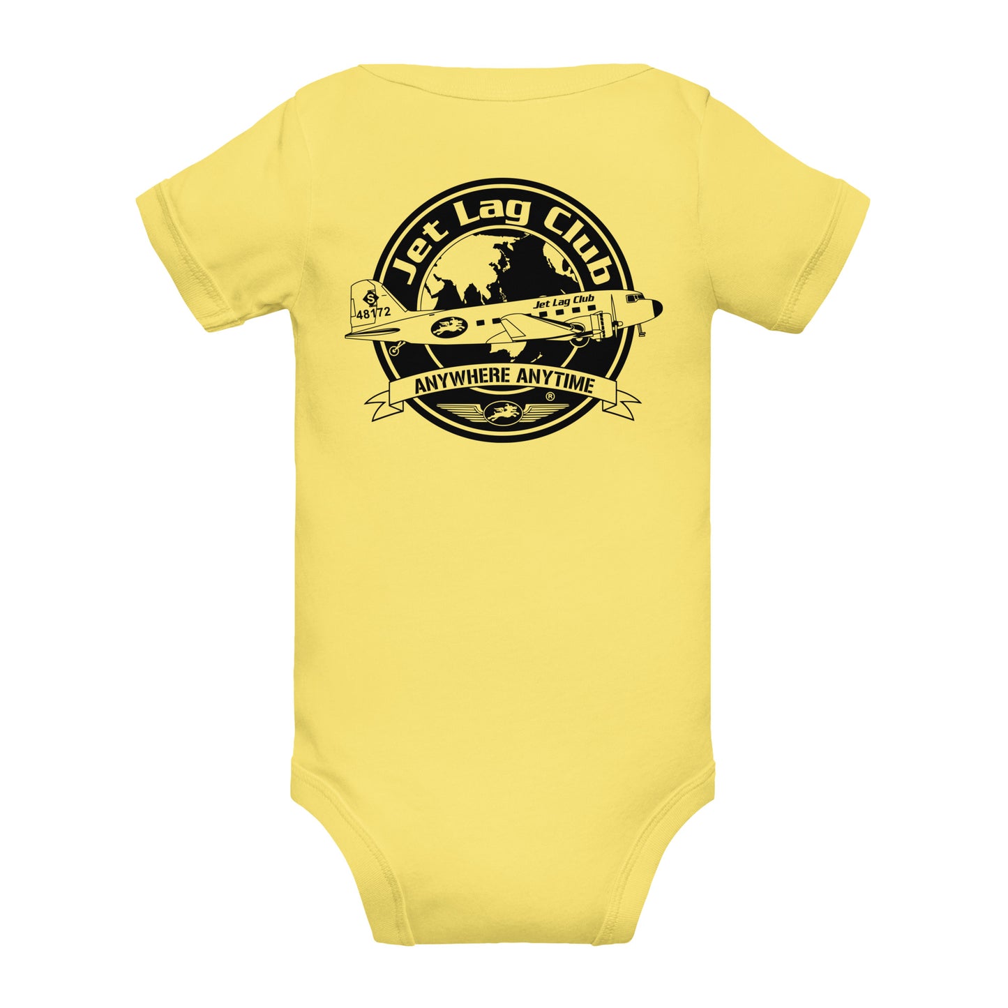 Jet Lag Club® Flying Dogs Onesie