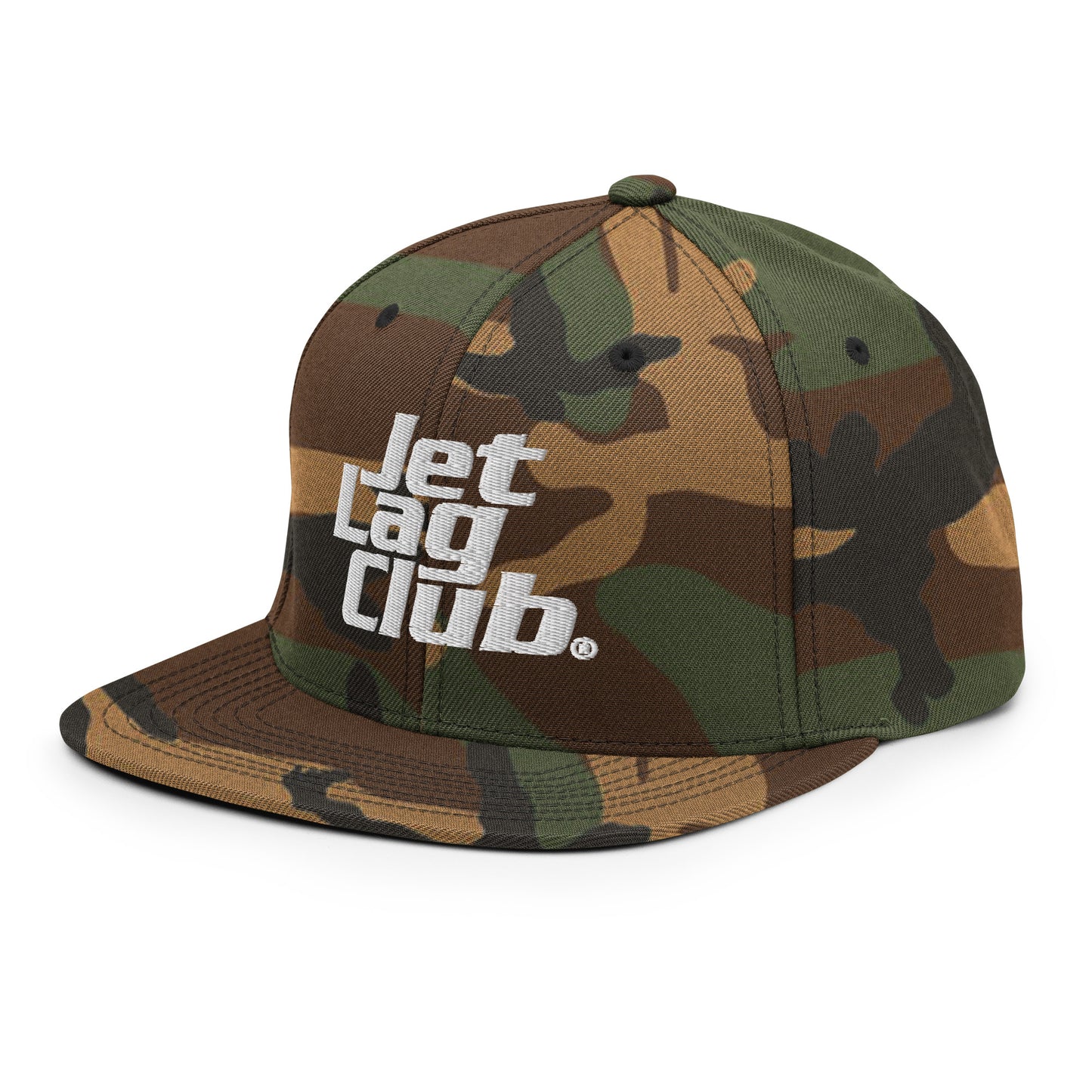 Jet Lag Club® New Wave Snapback Cap