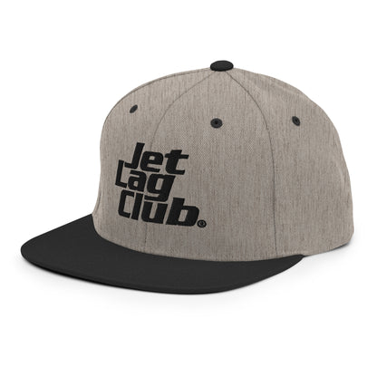 Jet Lag Club® New Wave Snapback Cap