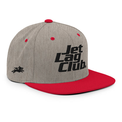 Jet Lag Club® New Wave Snapback Cap