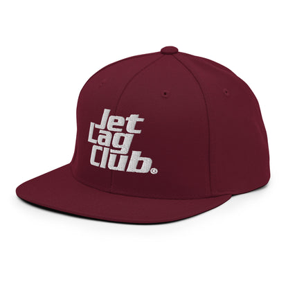 Jet Lag Club® New Wave Snapback Cap