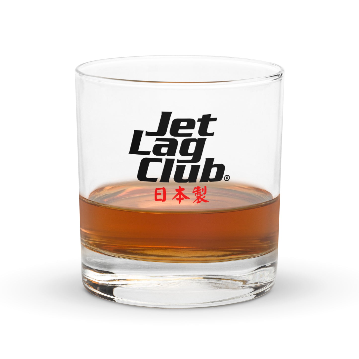 Jet Lag Club® Whiskey glass [New Wave]
