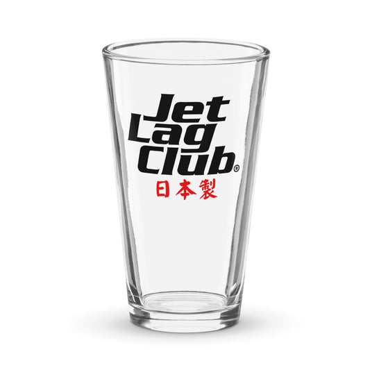 Jet Lag Club® New Wave Pint Glass 16oz