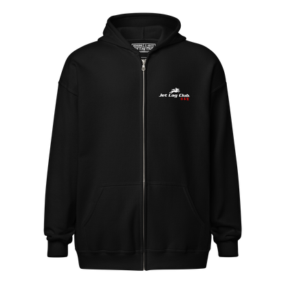 Jet Lag Club® Zip Hoodie