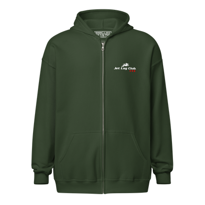 Jet Lag Club® Zip Hoodie