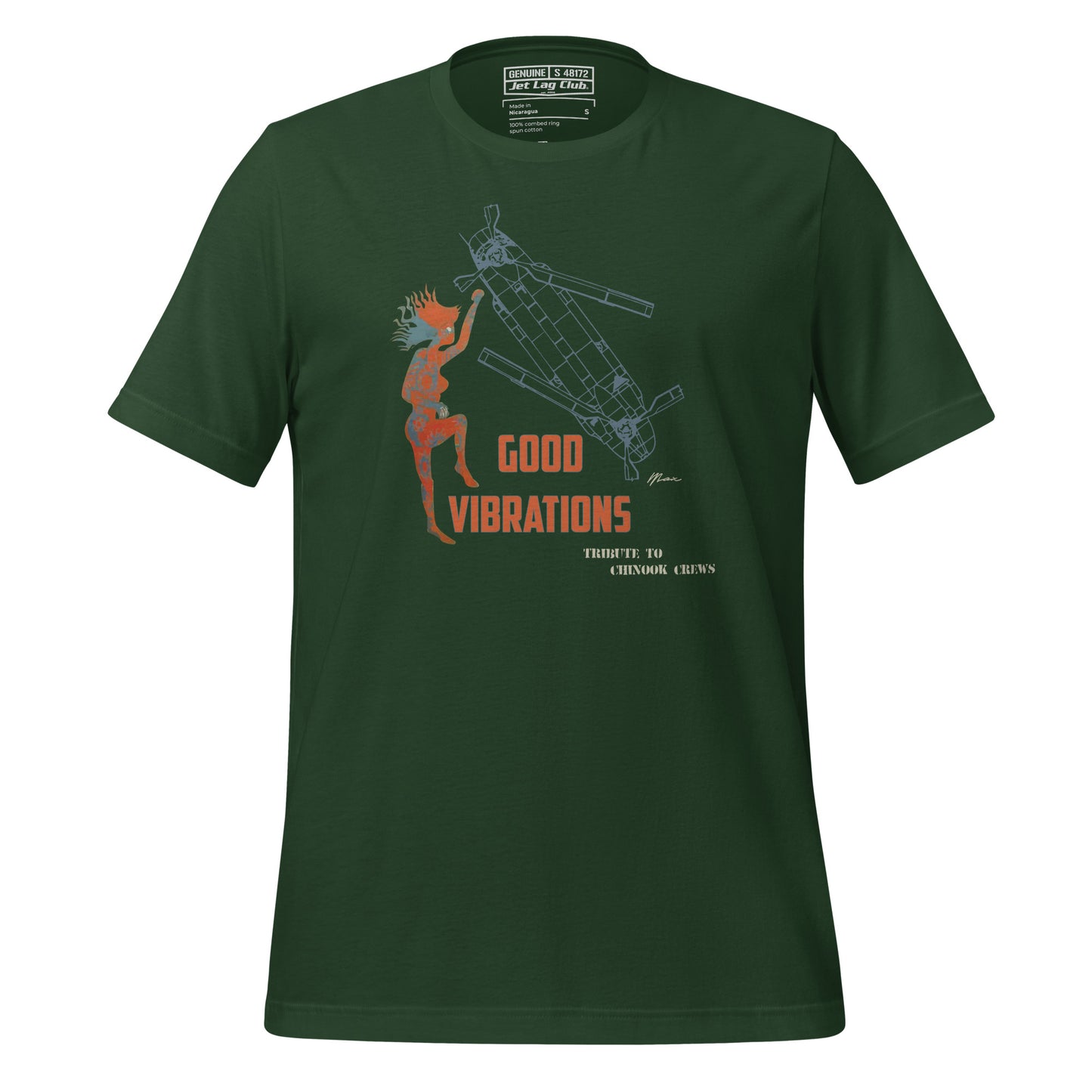 Jet Lag Club® Good Vibrations T-shirt