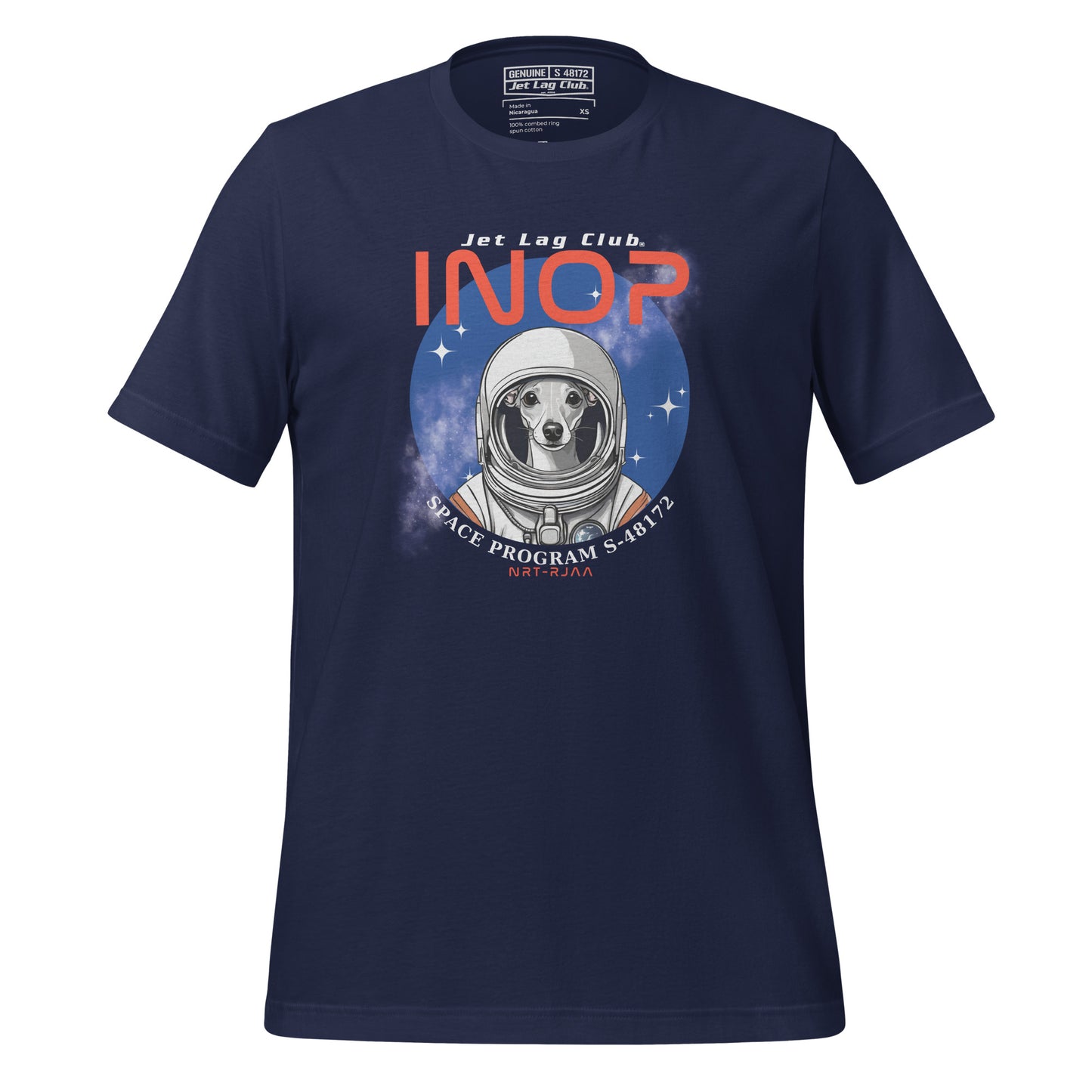 Jet Lag Club® Inop Space Program T-shirt