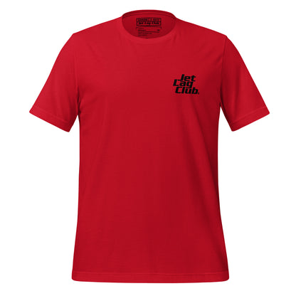 Jet Lag Club® New Wave Chest T-shirt