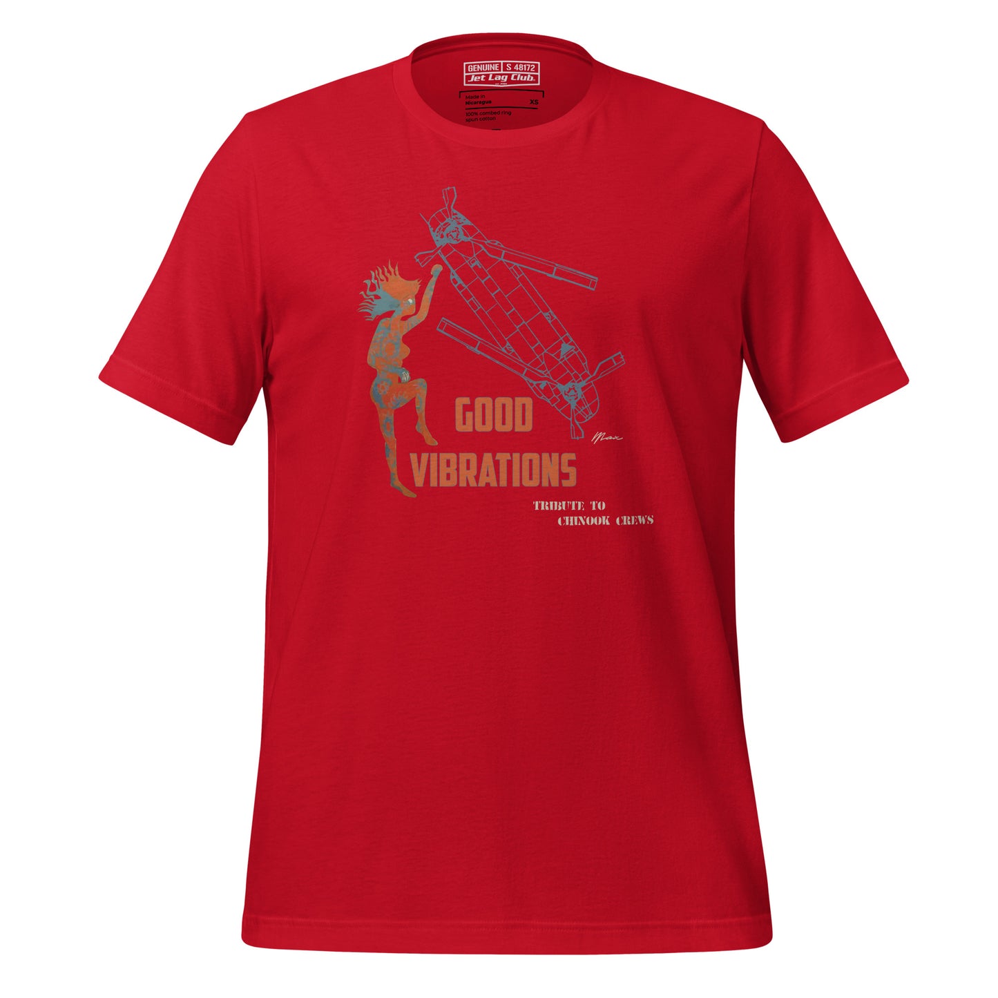 Jet Lag Club® Good Vibrations T-shirt