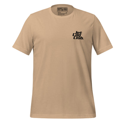Jet Lag Club® New Wave Chest T-shirt