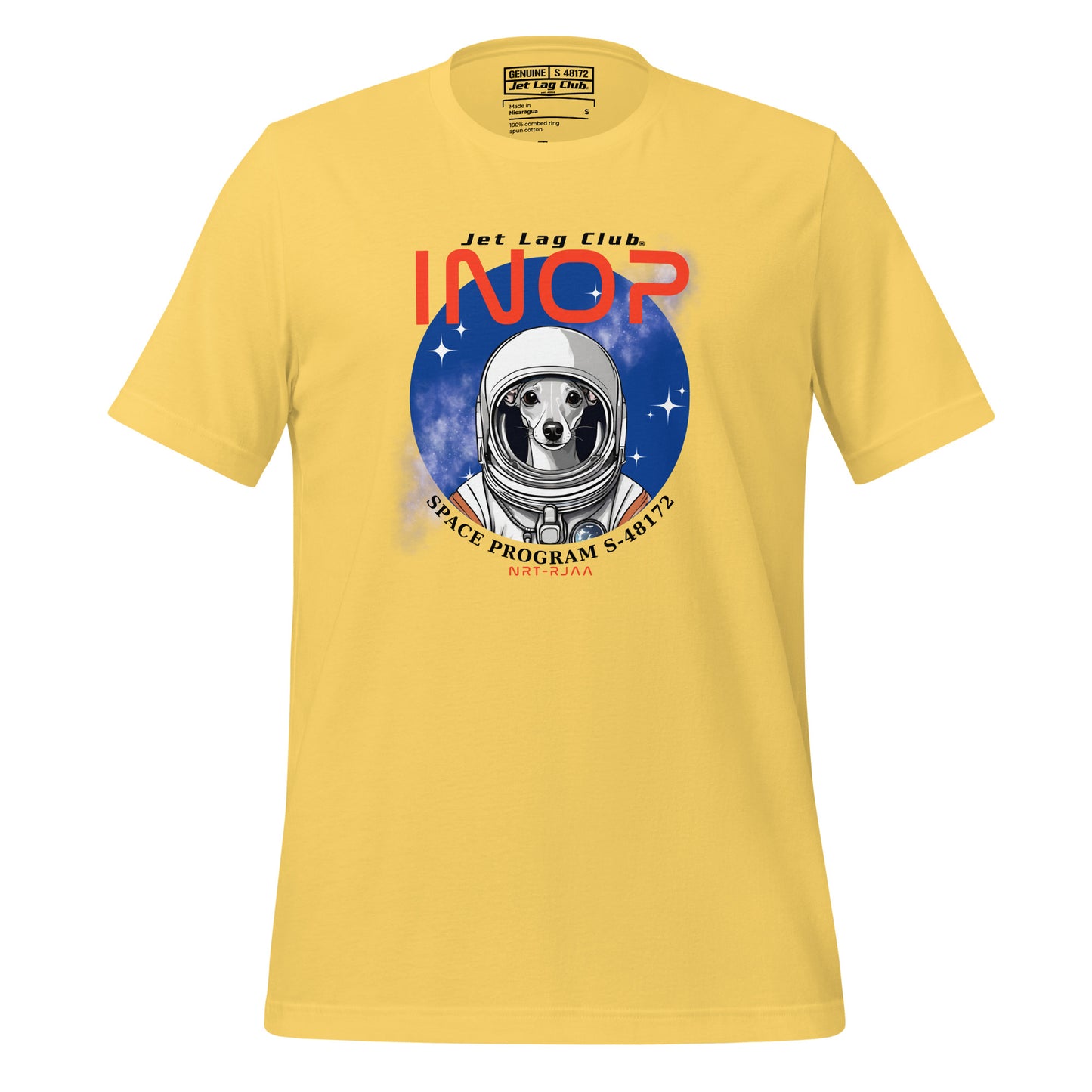 Jet Lag Club® Inop Space Program T-shirt