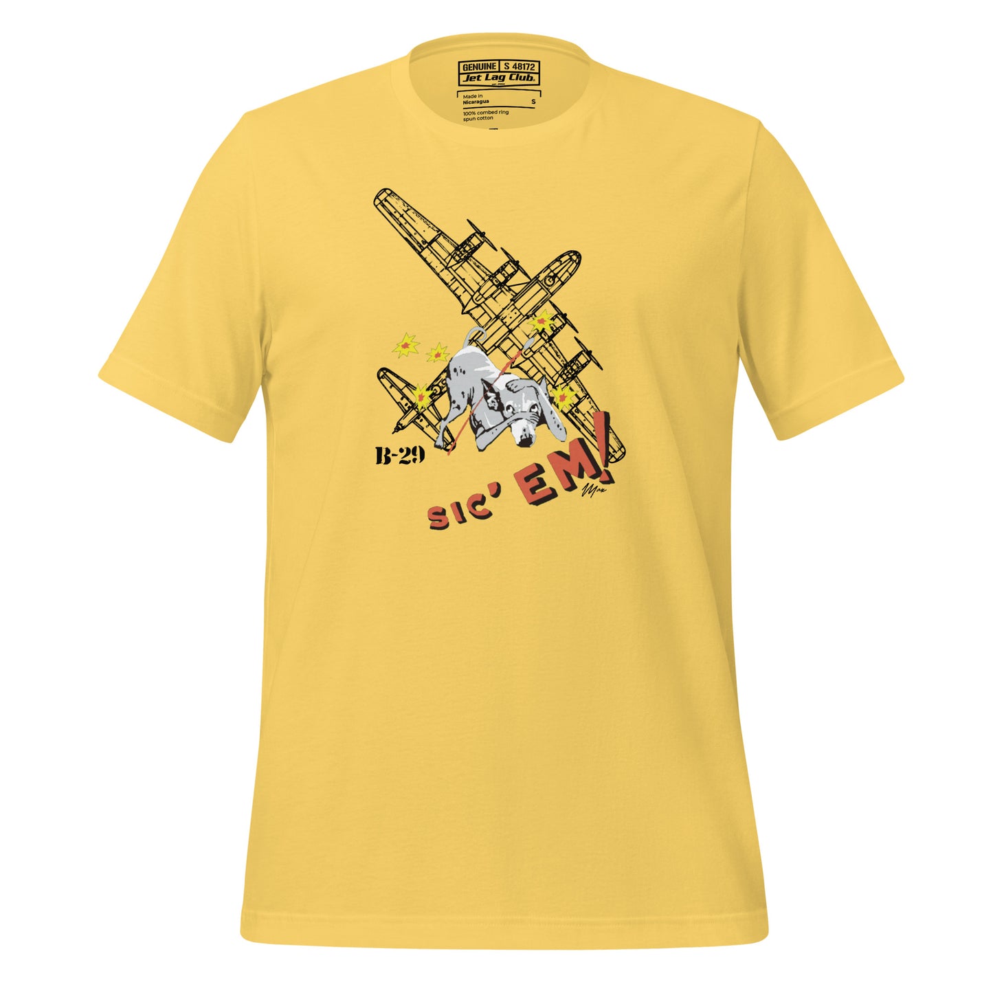 Jet Lag Club® Inop Sic' Em T-shirt