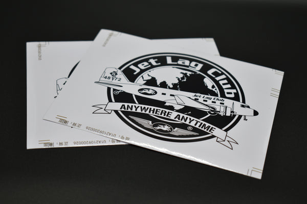 Jet Lag Club® Stickers Pack
