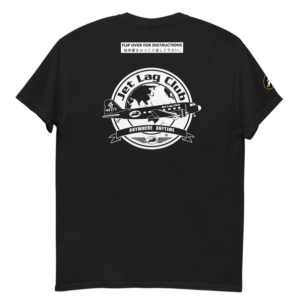 Jet Lag Club® Blood Chit T-shirt
